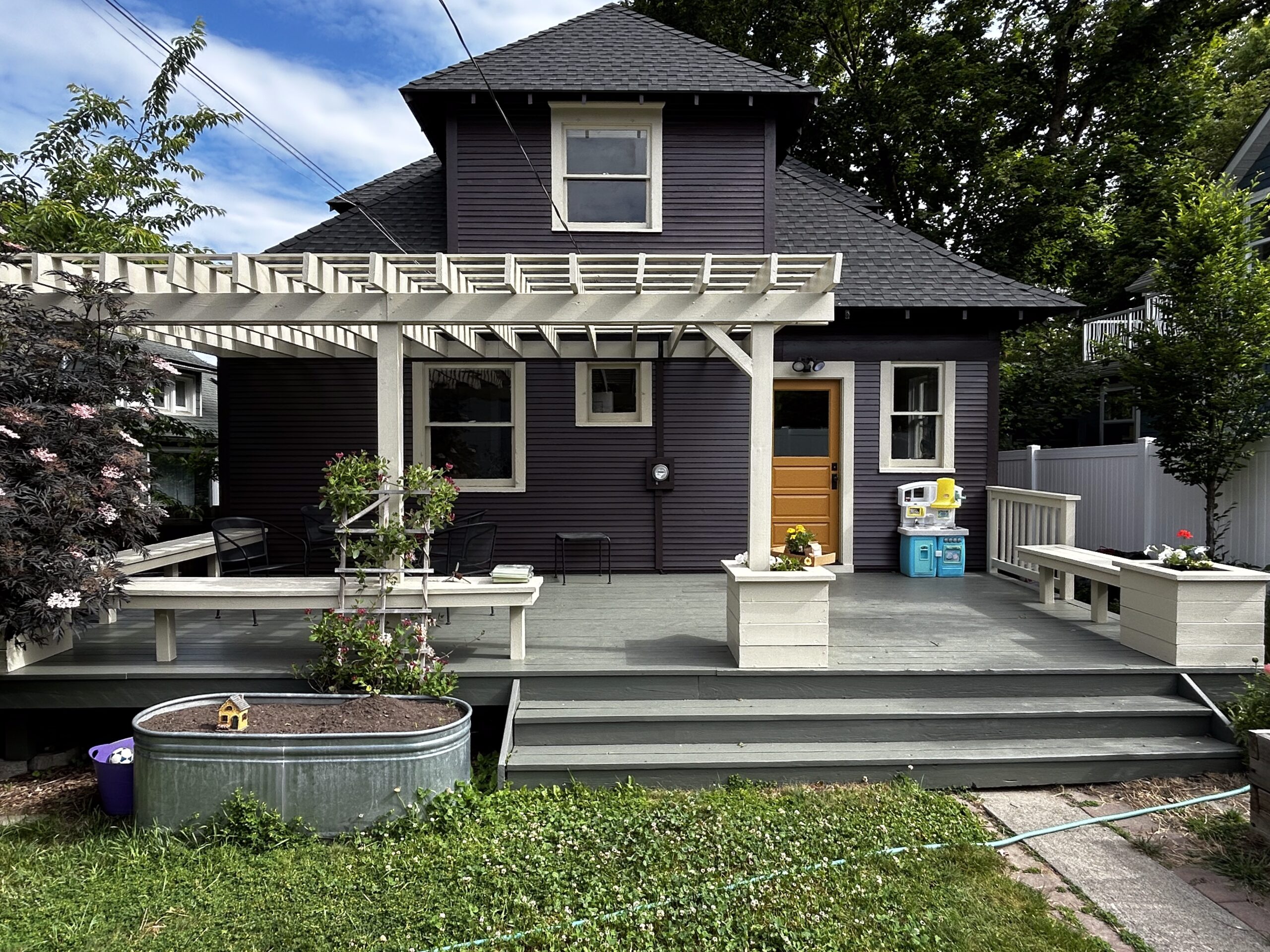 South Hill exterior house painting