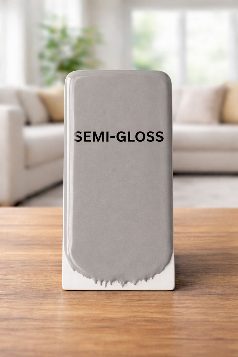 semi-gloss paint
